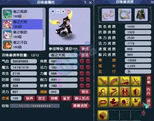 梦幻西游王谢究极体神木林带12只个性神马宠，打服战能拿第几名？