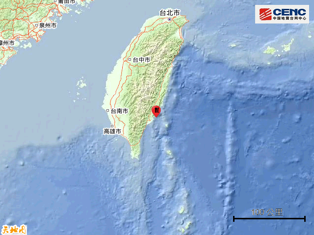 台湾台东县海域发生4.7级地震南京思展科技