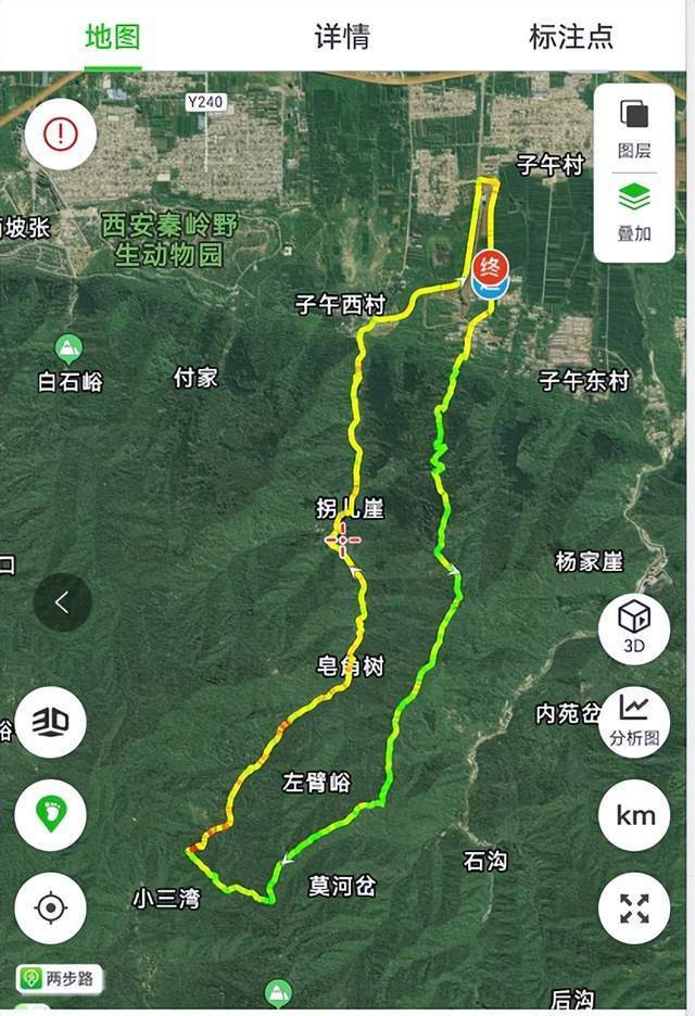 徒步小五台,五道梁,子午峪,西安秋季值得推荐的一条户外路线