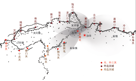 修築邊牆,直至萬曆四十年(1612)七月方才結束,形成了西起保德黃河岸邊