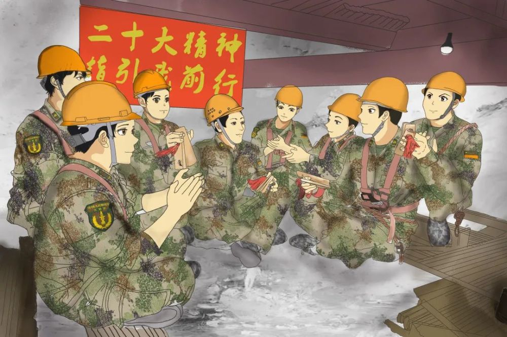 一组漫画,看导弹工程兵的学习热情_腾讯新闻