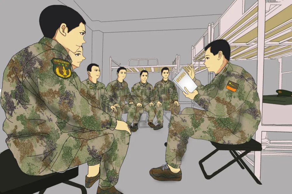 一组漫画,看导弹工程兵的学习热情_腾讯新闻
