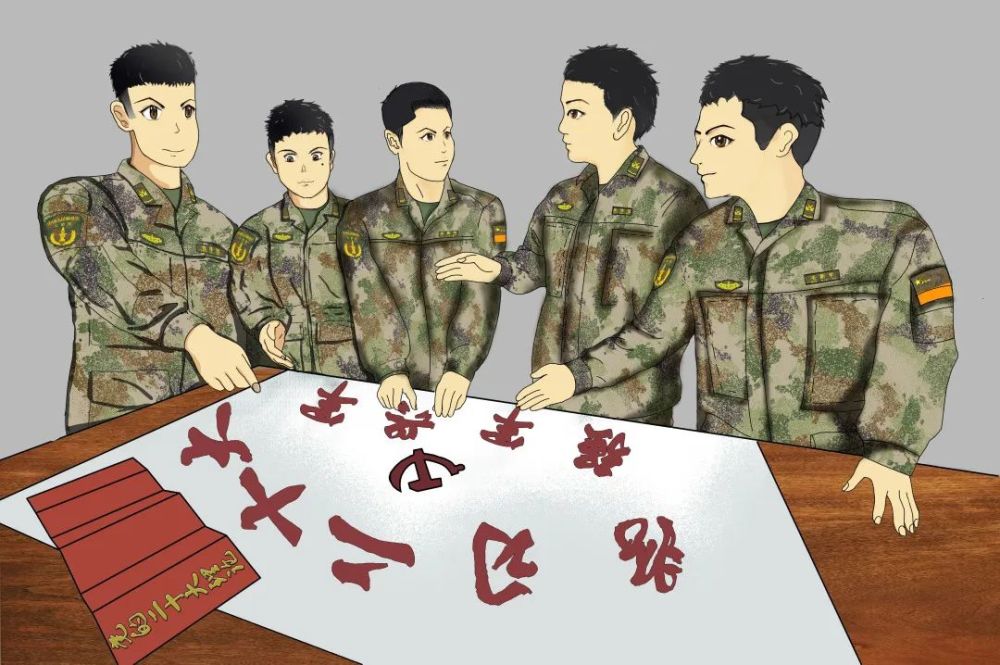 一组漫画,看导弹工程兵的学习热情_腾讯新闻
