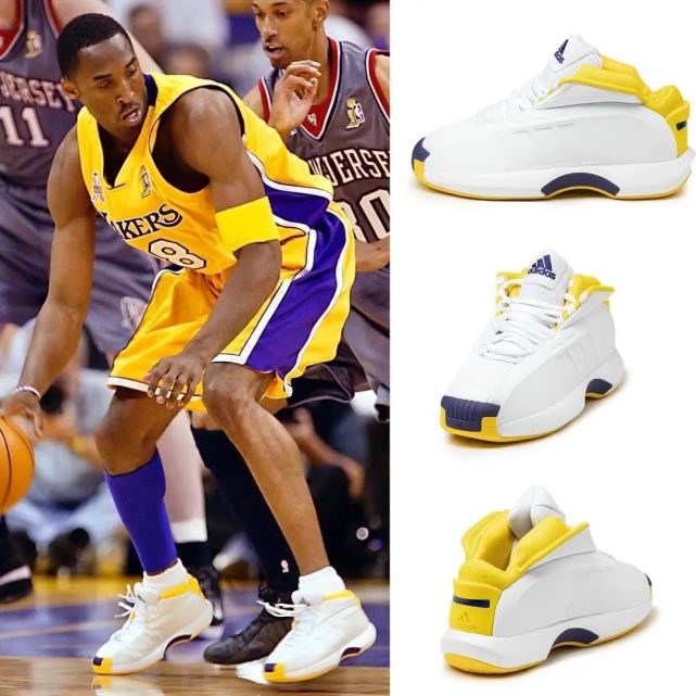 前段时间发售的灰白配色 adidas crazy 1 在市场上收获了不错反响,男