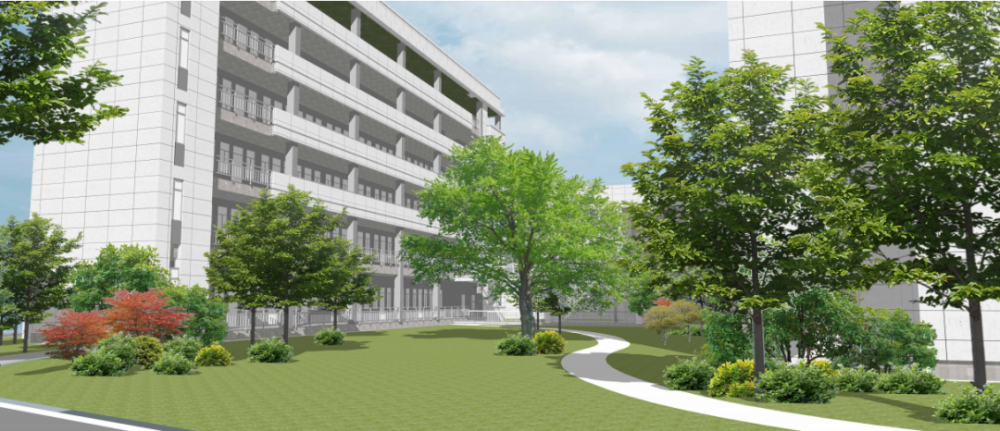 防疫施工两不误福清二中新校区建设进度来了