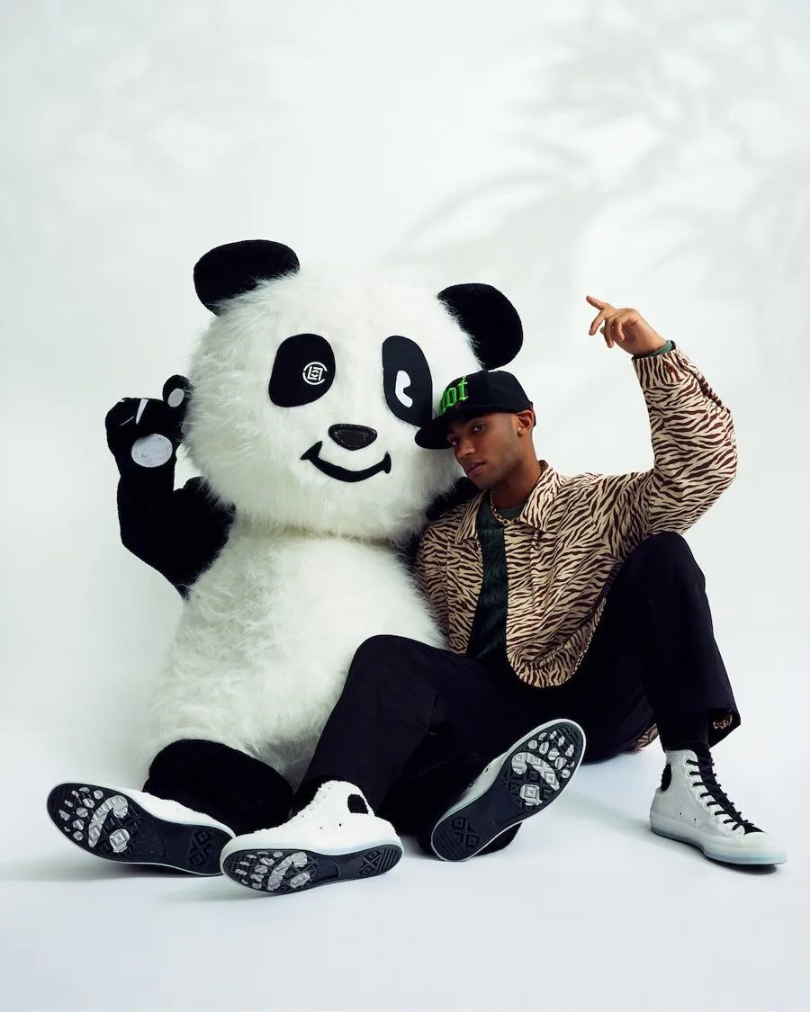 冠希clot x 匡威新联名官宣!熊猫主题 yyds!_腾讯新闻