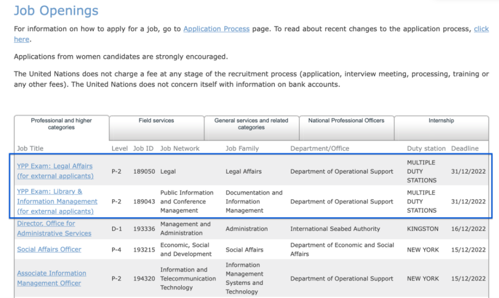 2022年联合国青年专业人员考试（YPP）——申请指南_腾讯新闻