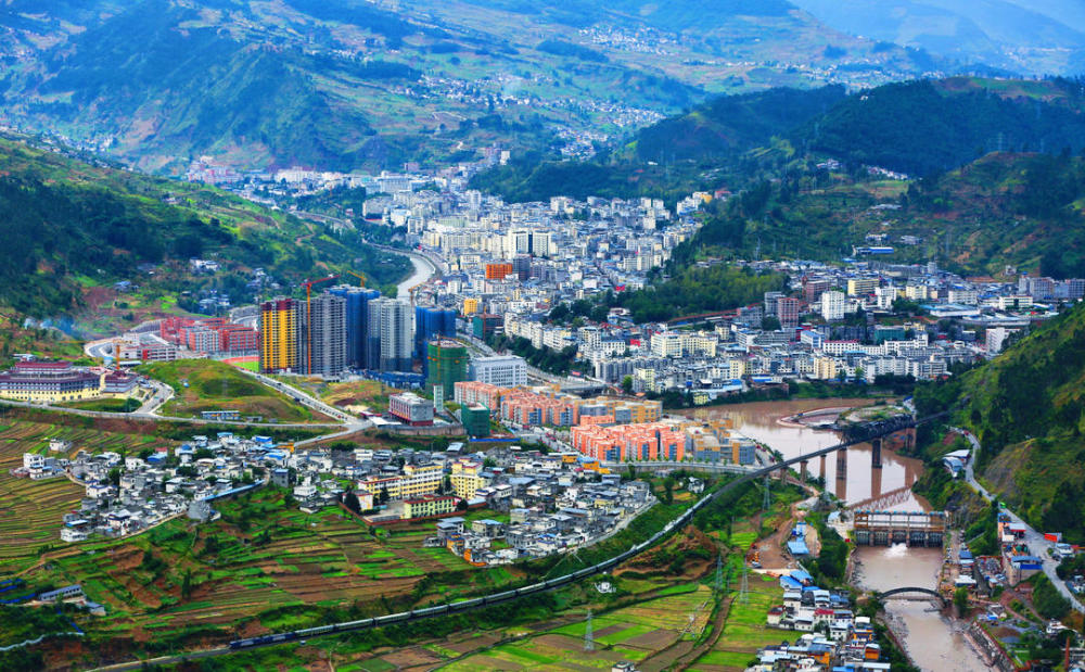 镜头下的大凉山:凉山州成立70周年县市风采——甘洛县_腾讯新闻