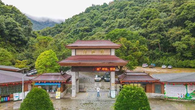 河源野趣沟,山间的天然大氧吧,体验山泉足浴游
