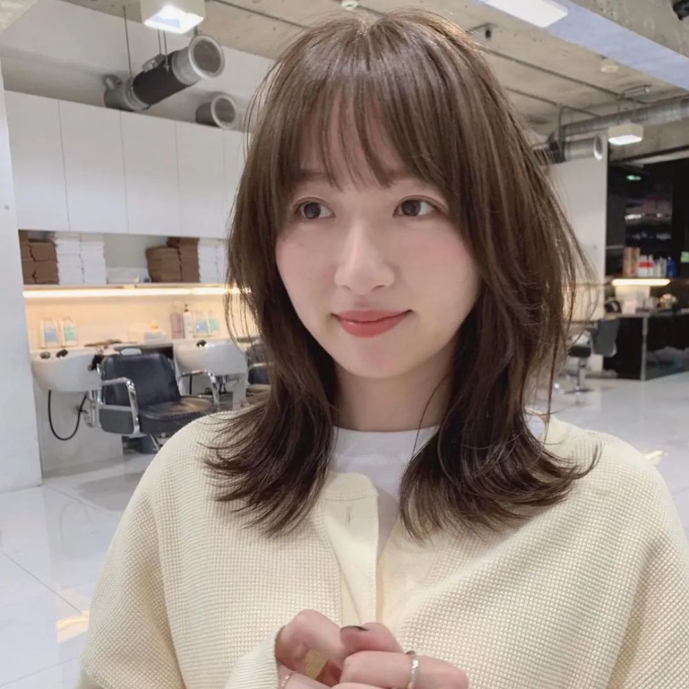 锁骨发,时尚又接地气的发型插图2