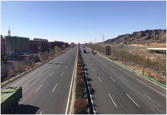 呼和浩特市三环路台阁牧立交段高架桥完成主体结构并贯通