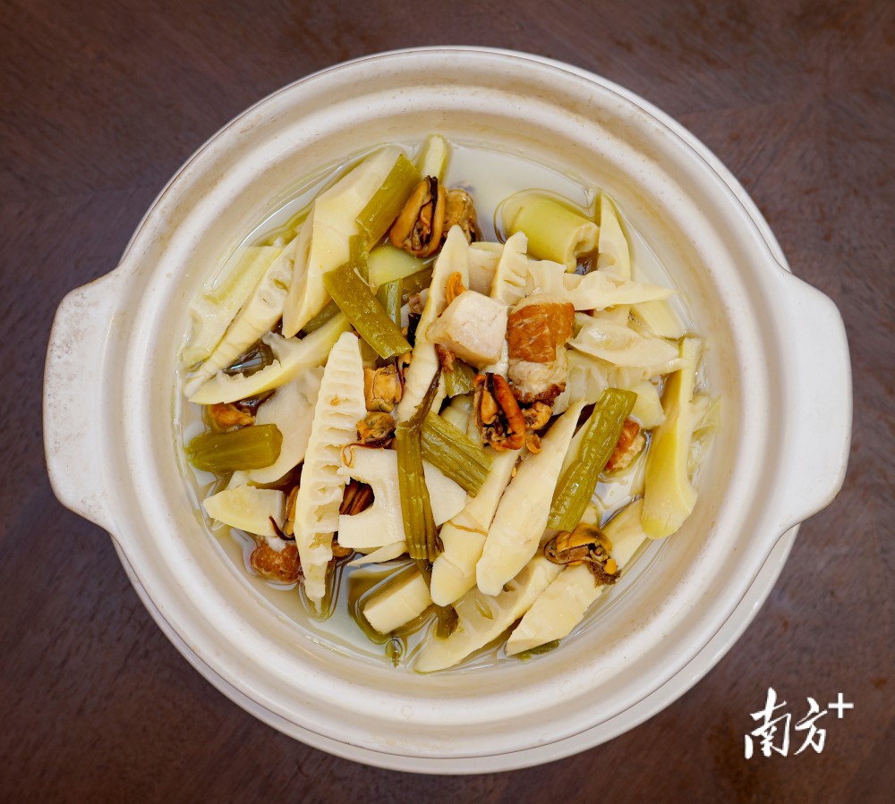 图集|大埔苦笋煲:慢煲出好味,苦中品甘甜