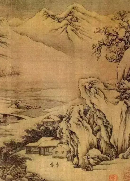 期間限定送料無料水墨画王邨筆中国山水画中国山水画、王邨筆、水墨画