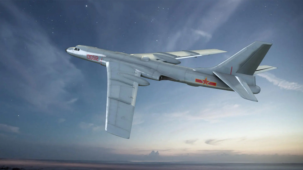 轰6携带两枚高超音速导弹亮相珠海不给航母活路这回是玩真的