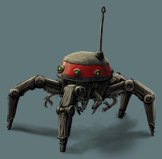 虽然从造型乃至机制上,心灵终结的恐怖机器人都与红警2的没什么不同