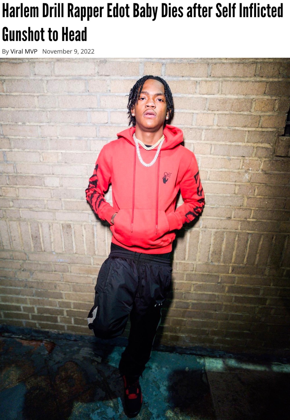 美国17岁说唱歌手去世,系头部中弹自杀身亡,曾与蕾哈娜前任合作