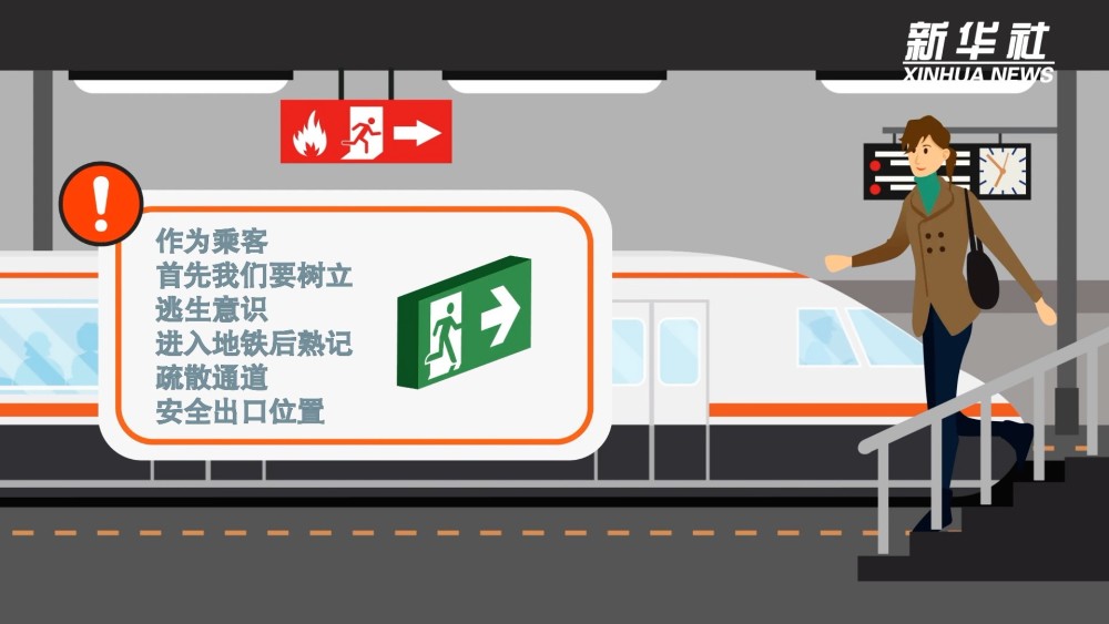 科画|地铁火灾逃生指南_腾讯新闻