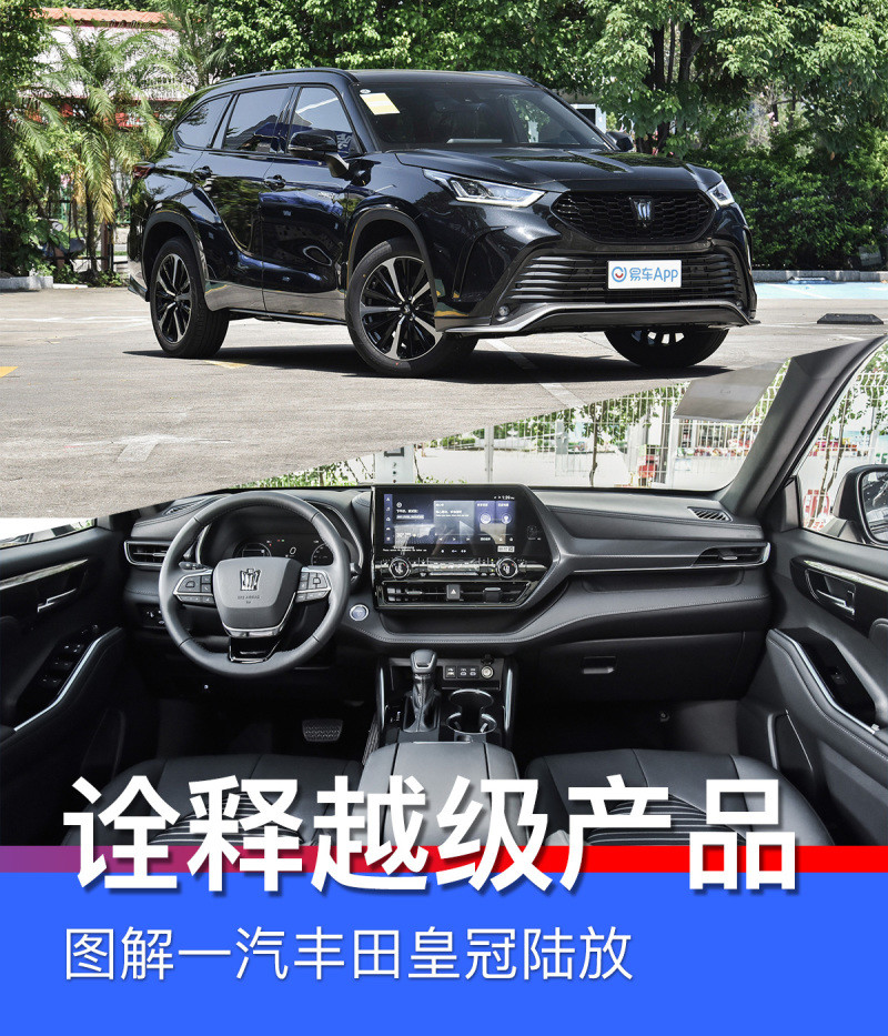 诠释越级产品 旗舰大七座suv中的强者 图解一汽丰田皇冠陆放_腾讯新闻