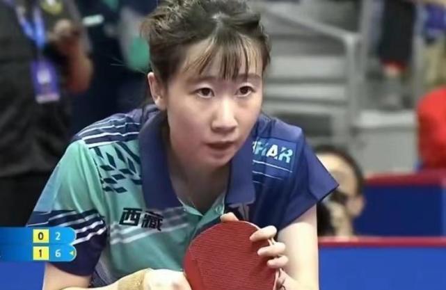 到了女单第二轮,也就是1/16决赛中,赵尚面对同样是国家队的选手王晓彤