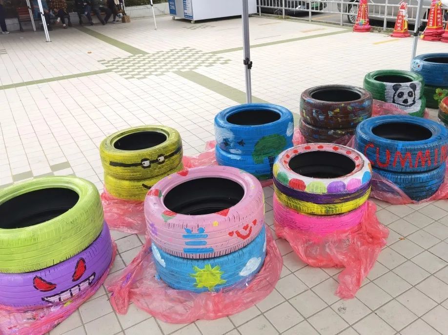 轮胎彩绘,花园秋播……这个社区花园让全年龄层居民共享种植乐趣_腾讯