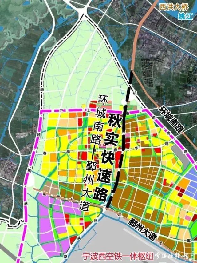 南起鄞州大道,北至环城南路,宁波城西又一条高架快速路将启动