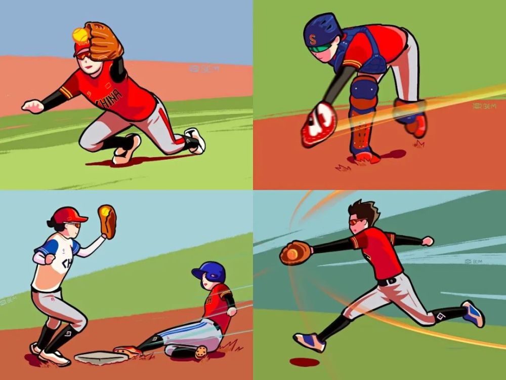 "漫"话垒球|一分钟看懂垒球比赛_腾讯新闻