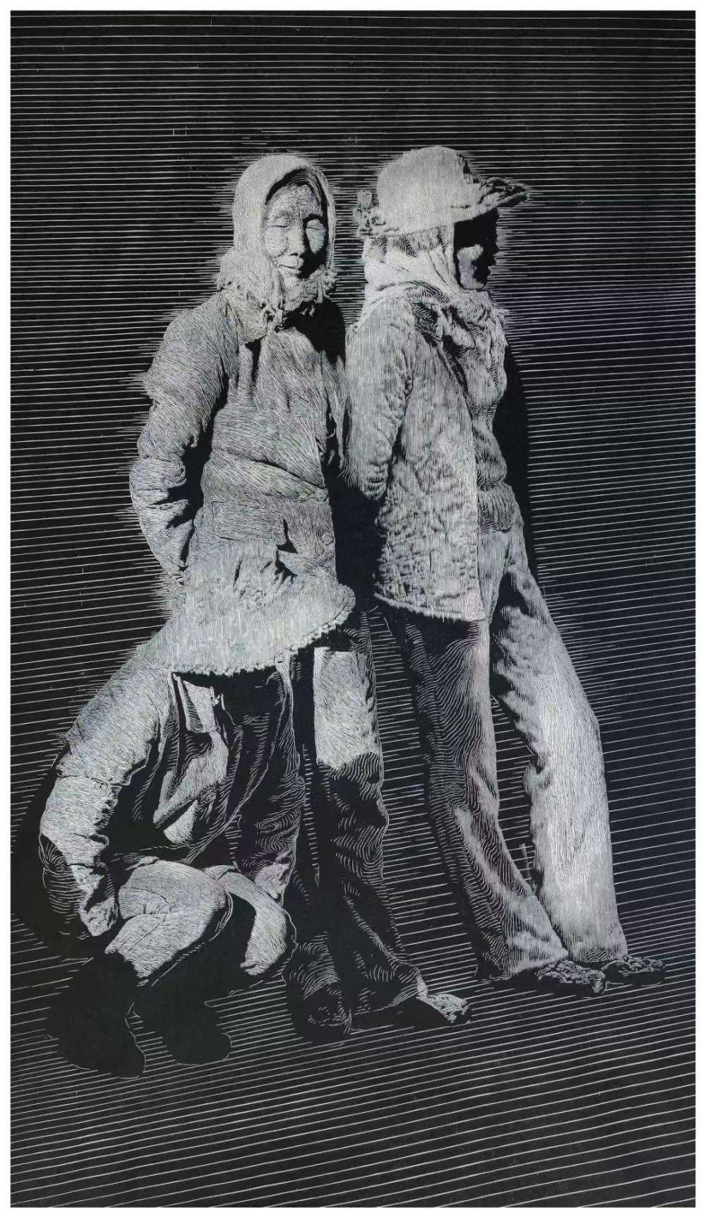 风骨刘京版画作品展亮相长沙