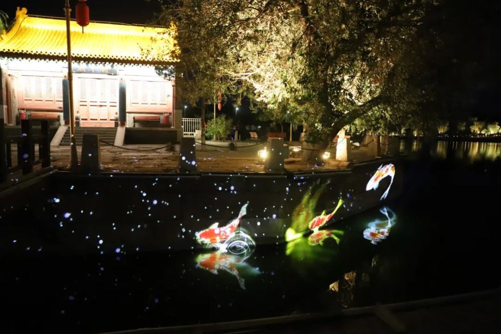 太美了！“御水金环”景观点亮通惠河畔，数字影像、AR技术……