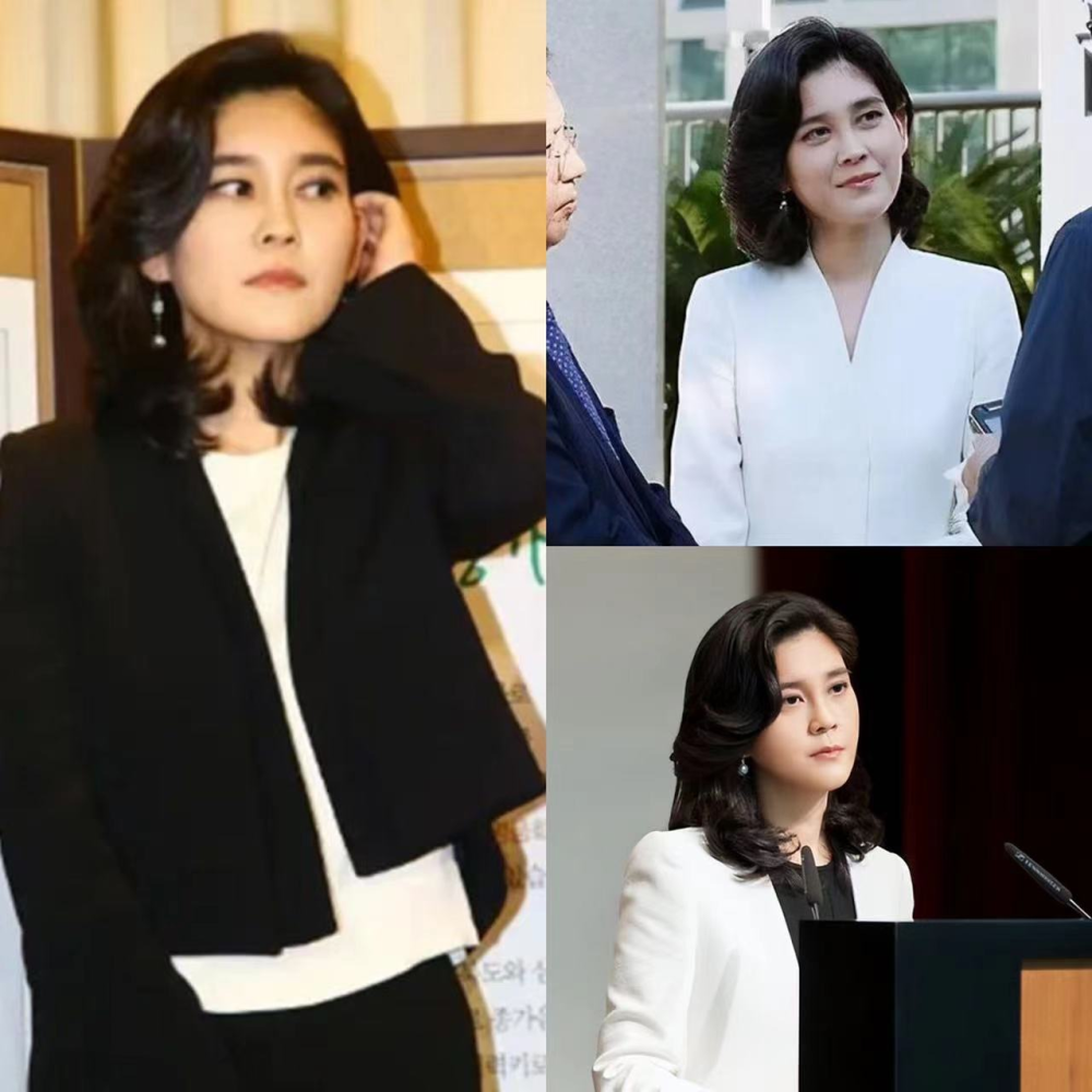 这才是李富真贵气感的秘诀:52岁穿衣不装嫩,妆发精致仪态又得体_腾讯