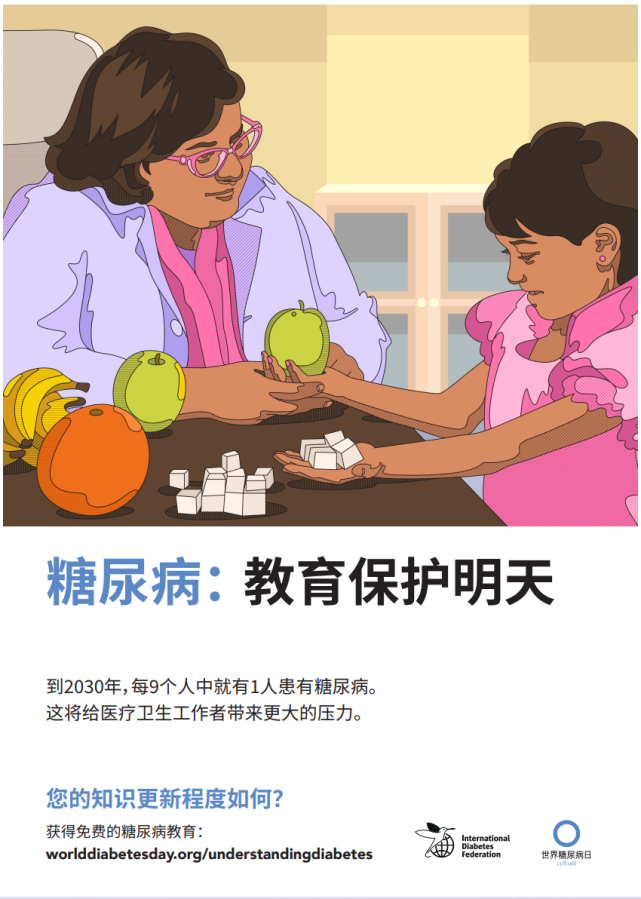 世界糖尿病日丨糖尿病:教育保护明天-腾讯新闻