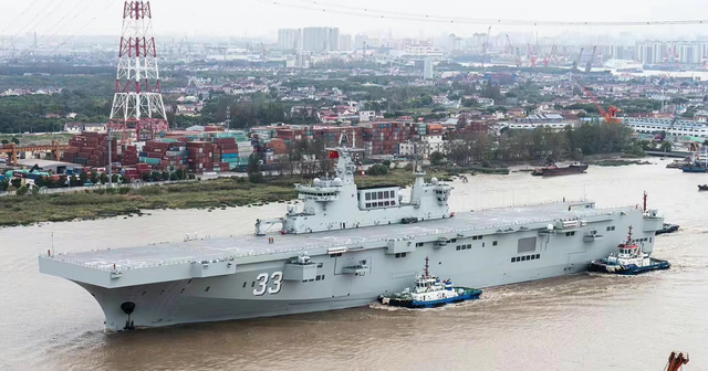 三艘075全就位,安徽舰加速形成战力,是解放军跨过海峡的底气