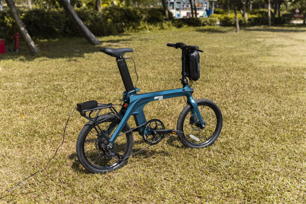 颜值在线,飞道fiidox折叠电助力自行车,骑行更轻松