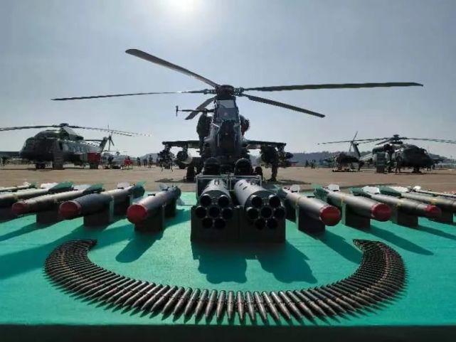 直击某空中突击旅多型战机翱翔第十四届中国航展