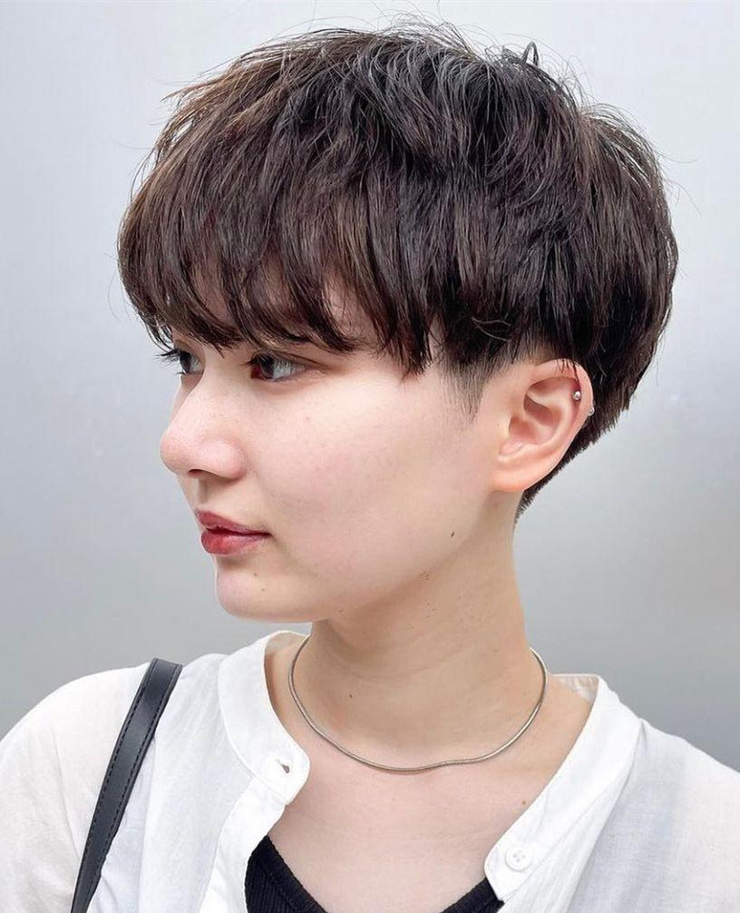 剪一次就喜欢上的10款锅盖发型,轻松干练又显脸小,显气质又好看插图1