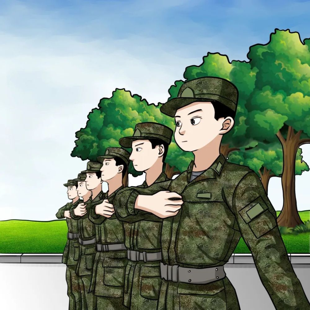 漫画军营:兵之初,有一种青春叫当兵_腾讯新闻