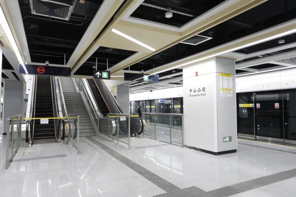 剧透第六波,深圳地铁12号线中山公园站,同乐南站中休憩_腾讯新闻