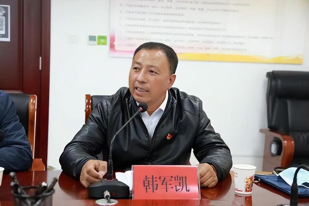 振兴路上勇担当记陕西省洛南县三要镇永坪村党支部书记韩军凯