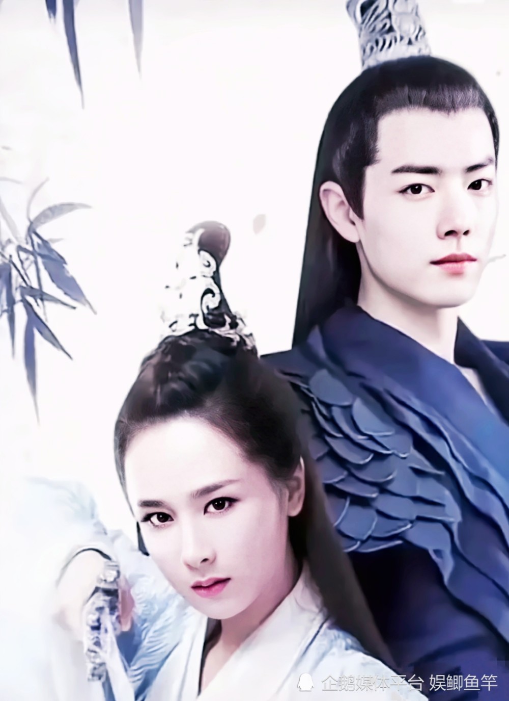 肖战,杨紫二搭古装戏,绝美封面图曝光,仙侠甜宠虐剧令人期待!