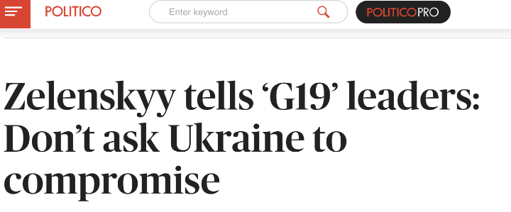 泽连斯基冷落俄罗斯，G20视频讲话感谢“G19”拒绝“核威胁”蒜蓉粉丝生蚝烤多久