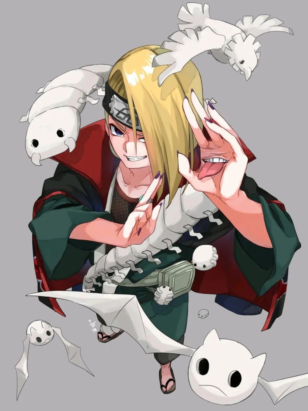 精选火影忍者晓组织迪达拉帅气可爱手机壁纸20张_腾讯新闻