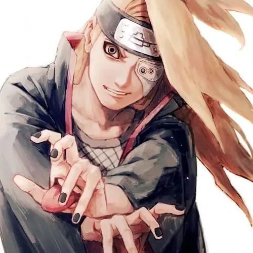 精选火影忍者晓组织迪达拉帅气可爱头像26个_腾讯新闻