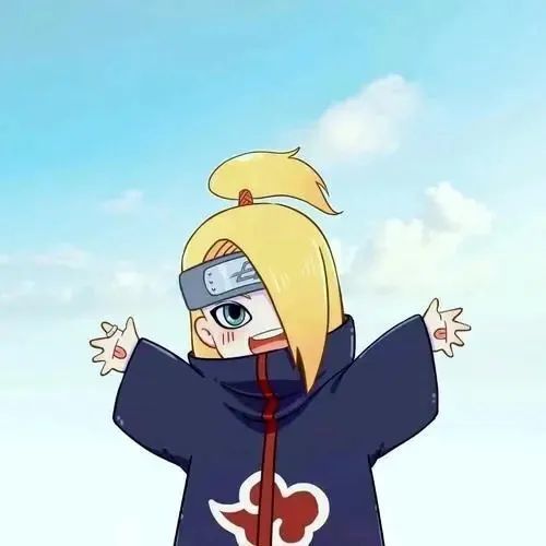 精选火影忍者晓组织迪达拉帅气可爱头像26个_腾讯新闻