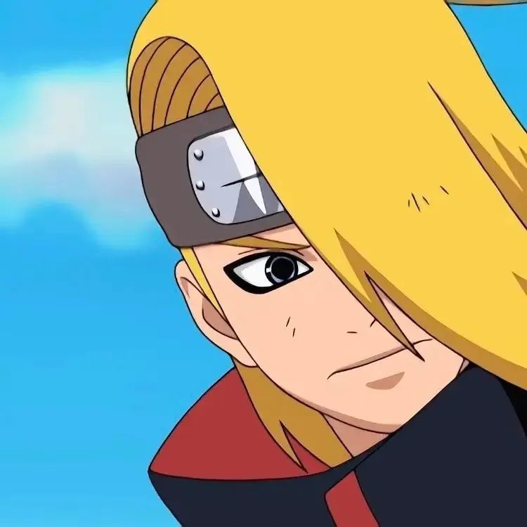 精选火影忍者晓组织迪达拉帅气可爱头像26个_腾讯新闻