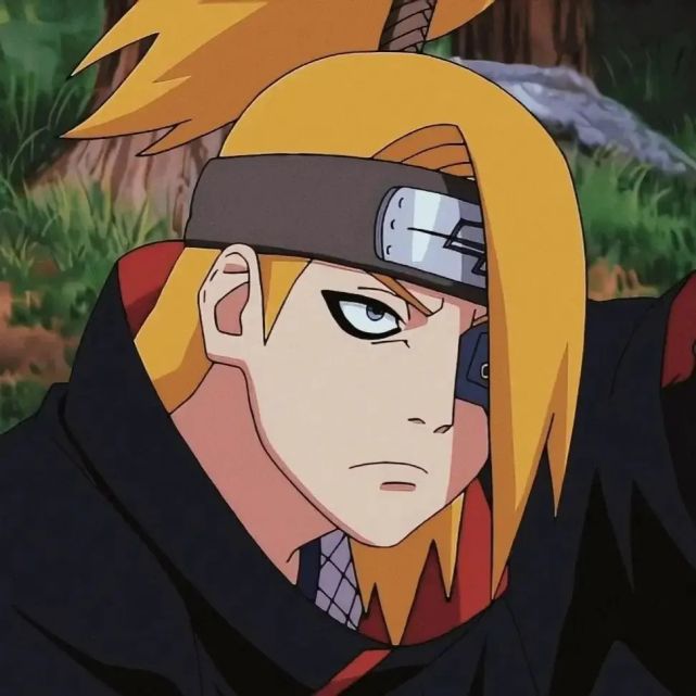精选火影忍者晓组织迪达拉帅气可爱头像26个