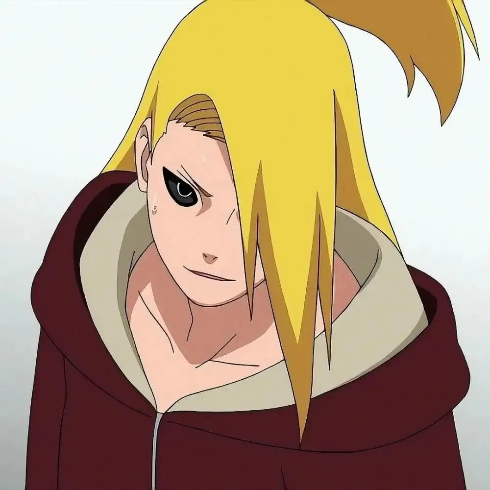 精选火影忍者晓组织迪达拉帅气可爱头像26个_腾讯新闻