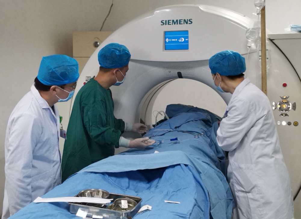 益阳市中心医院成功完成首例ct引导下肝肿瘤射频消融手术