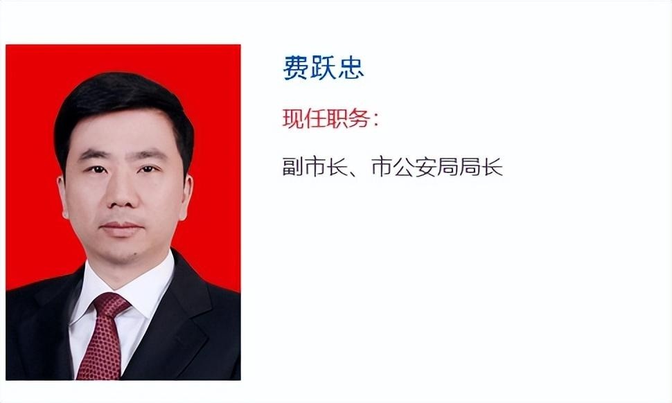 金华市副市长公安局局长费跃忠主动投案正接受审查调查12天前还在主持