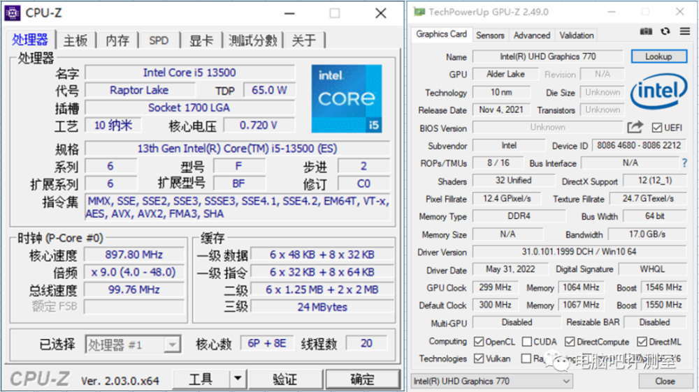 14核心的i5 13500性能水平分享腾讯新闻