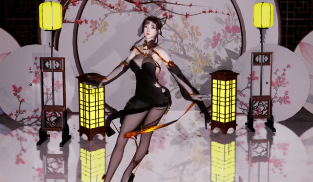 的腹肌以及洁白的皮肤,都是非常亮眼的地方,果然斗罗女神换装之后