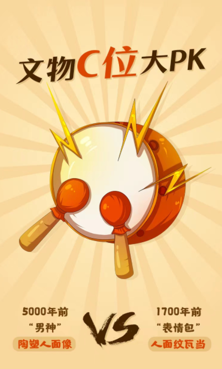 文物c位大pk|5000年前"额滴神"vs 1700年前"表情包"_腾讯新闻